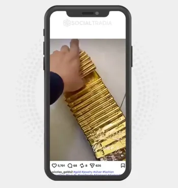 Instagram account wizzlax_golds2 (2.7k Followers)