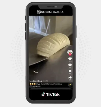 TikTok account Foodadulting (5.4k Followers)