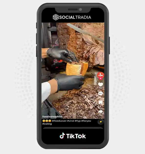TikTok account Foodxenophile (5.1k Followers)