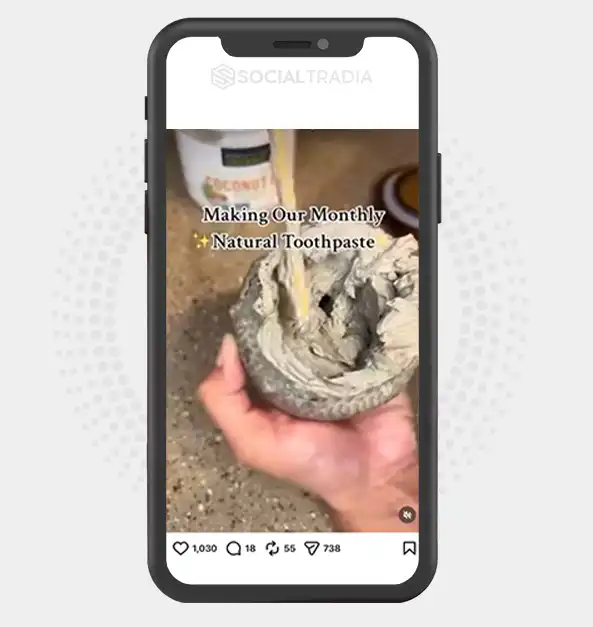 Instagram account Natural Health Hub (196k Followers)