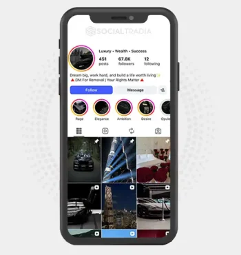 Instagram account TheLuxCulture (65k Followers)