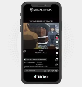 TikTok account AnimeRecommendations (24.8k Followers)