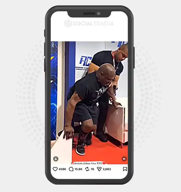 Instagram account BodyBuilding (139k Followers)