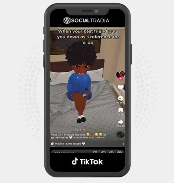 TikTok account Cartoon Comedy (2.7M Followers)