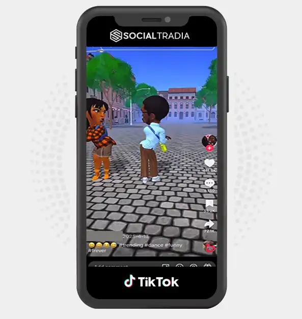 TikTok account Cartoon Comedy (2.7M Followers)