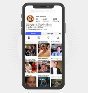 Instagram account clips_motive12 (2.1k Followers)