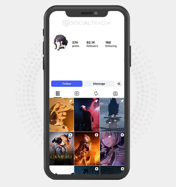 Instagram account CreativeMotion (82.1k Followers)