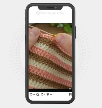 Instagram account CrochetTreasures (7.9k Followers)