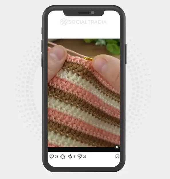 Instagram account CrochetTreasures (7.9k Followers)