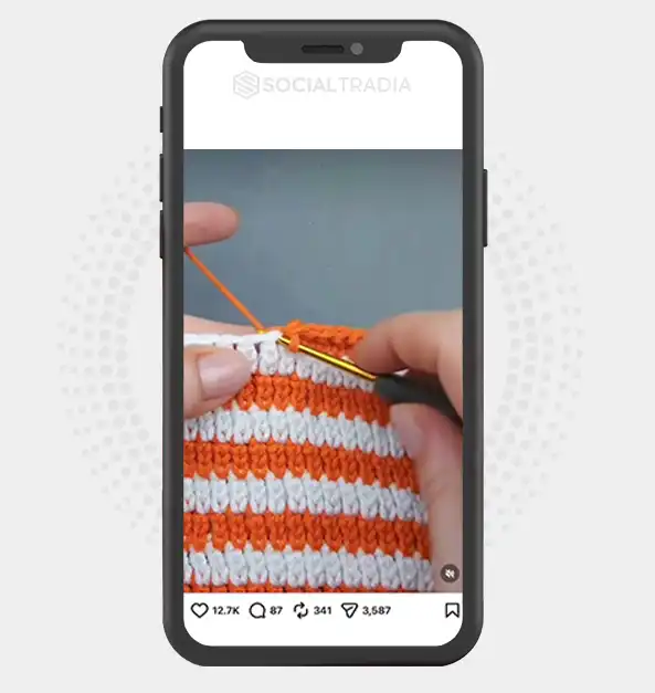 Instagram account CrochetTreasures (7.9k Followers)