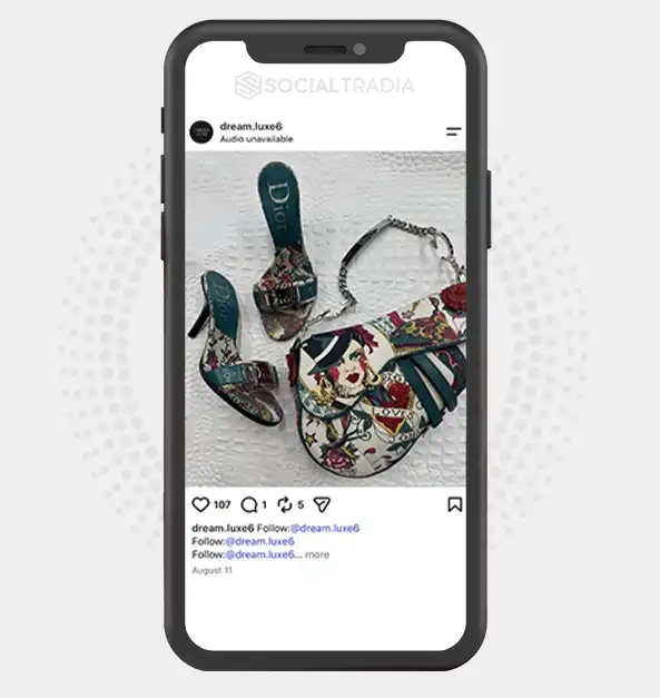 Instagram account dream.luxe6 (5.5k Followers)