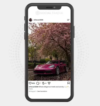 Instagram account elitecar2086 (3.8k Followers)