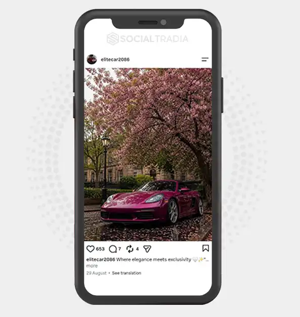 Instagram account elitecar2086 (3.8k Followers)