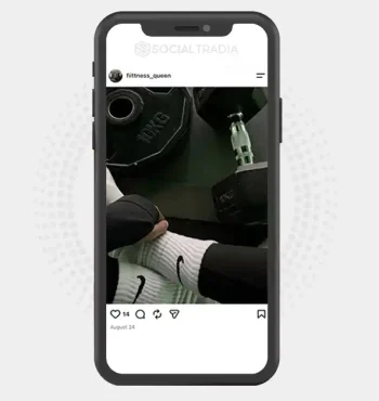 Instagram account fiittness_queen (3.3k Followers)