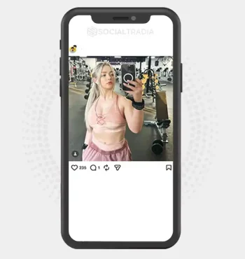 Instagram account Fittness Girlies (42.5k Followers)