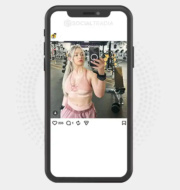 Instagram account Fittness Girlies (42.5k Followers)