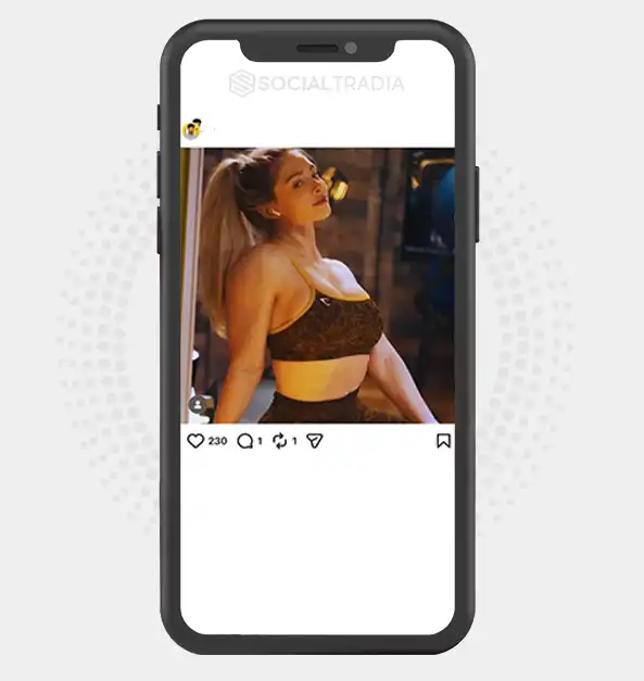 Instagram account Fittness Girlies (42.5k Followers)