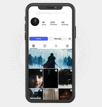 Instagram account GameOfThrones (3.7k Followers)