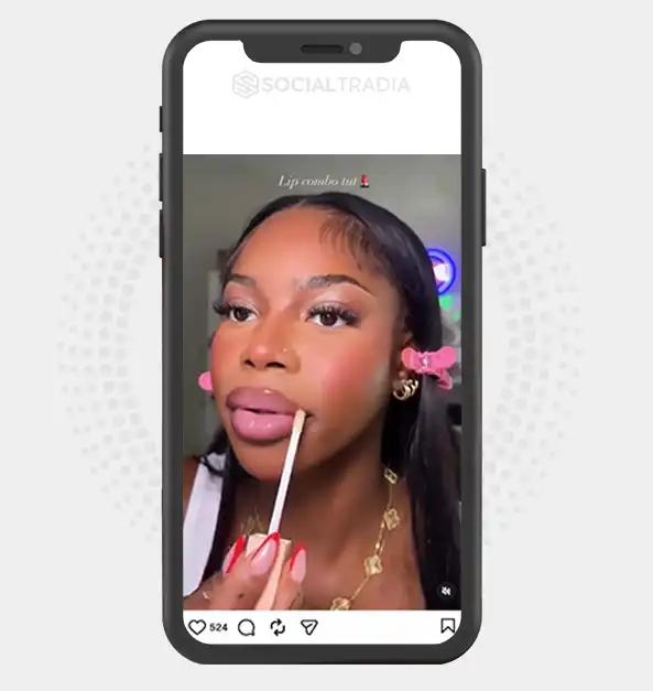 Instagram account GlamDepartment (202k Followers)