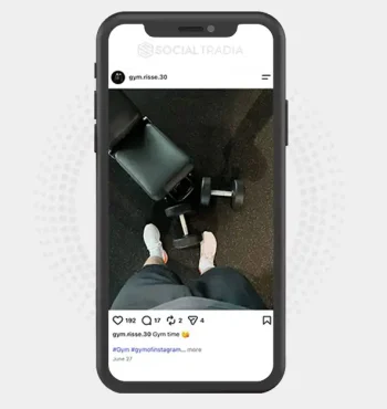 Instagram account gym.risse.30 (3.1k Followers)
