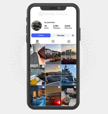 Instagram account its_luxurious8 (2.1k Followers)