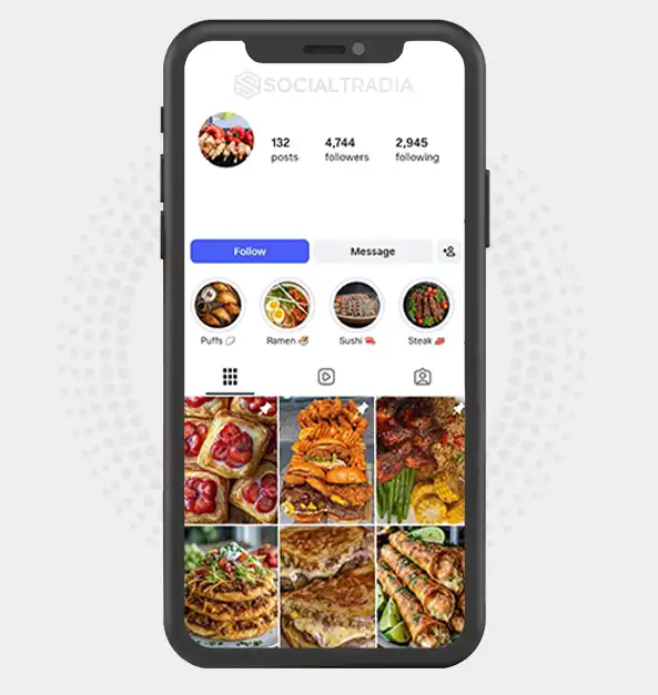 Instagram account JoyfulPlates (4.8k Followers)