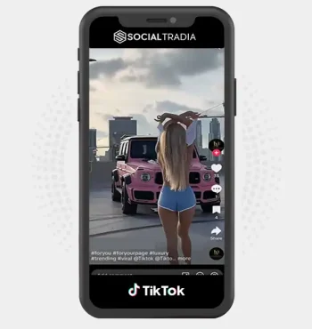 TikTok account LuxuriousVision (3k Followers)