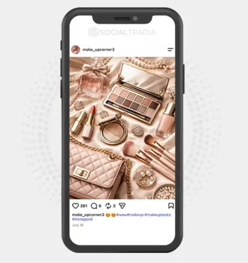 Instagram account make_upcorner3 (2.1k Followers)