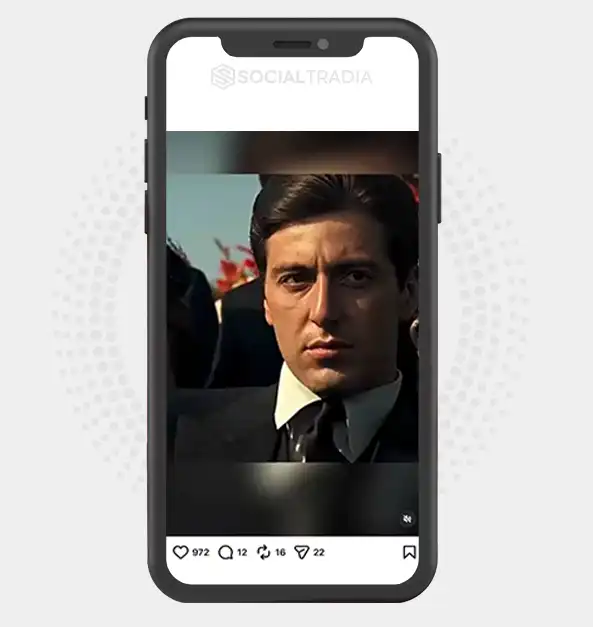 Instagram account Movie Scene Hub (13.1k Followers)