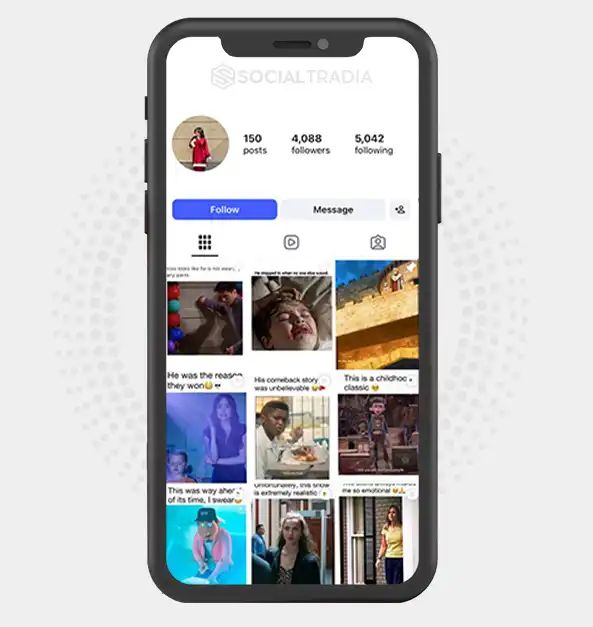 Instagram account MovieMagic (4k Followers)