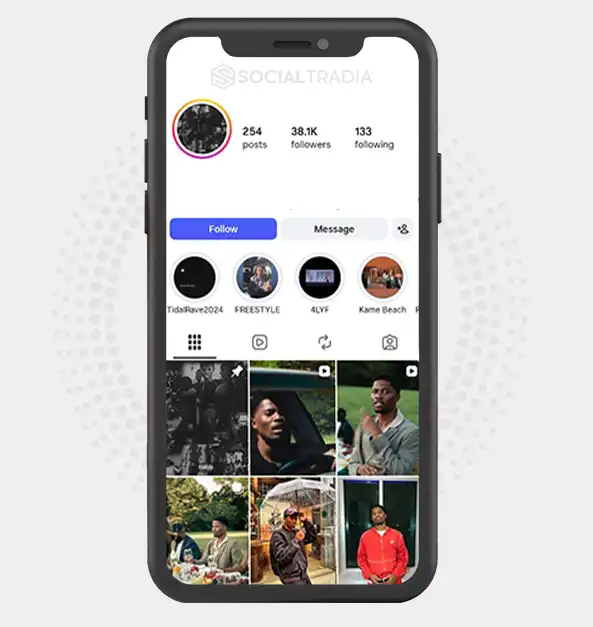 Instagram account RapCommunity (38.1k Followers)
