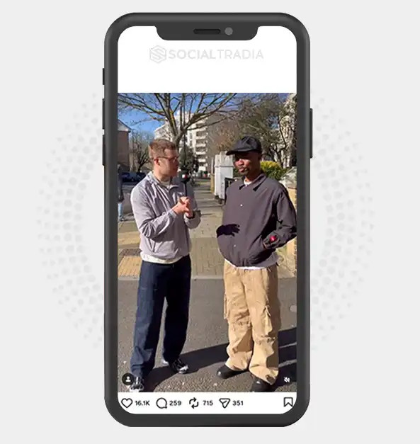 Instagram account RapCommunity (38.1k Followers)