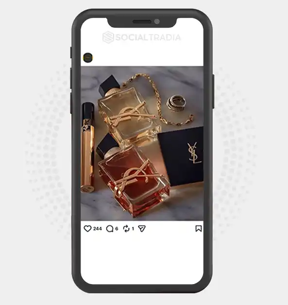 Instagram account Rare Luxury (5.2k Followers)
