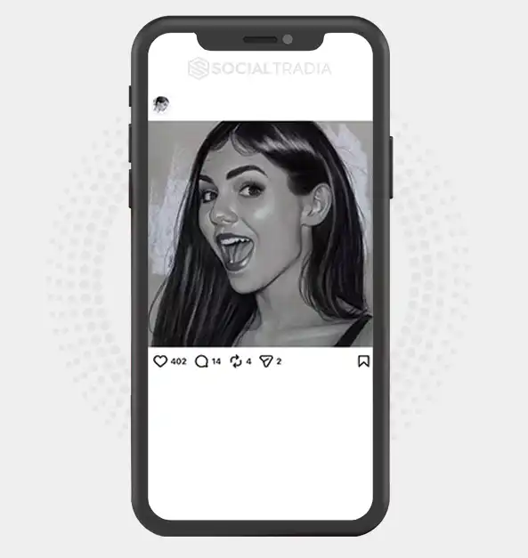 Instagram account Realistic Artwork (2k Followers)