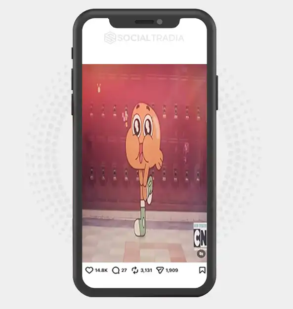 Instagram account RetroToons (158k Followers)