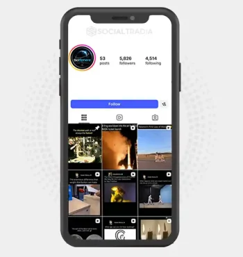 Instagram account Science Frontier (5.8k Followers)