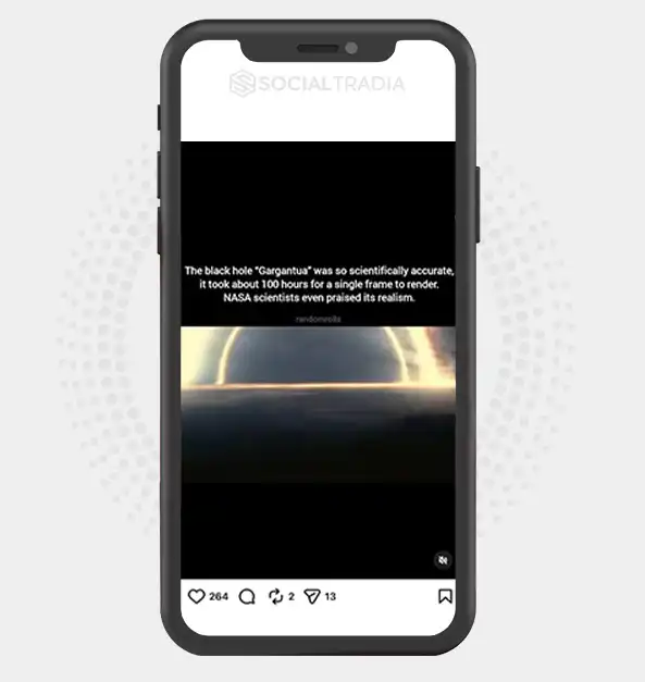 Instagram account ScienceVerse (8.9k Followers)