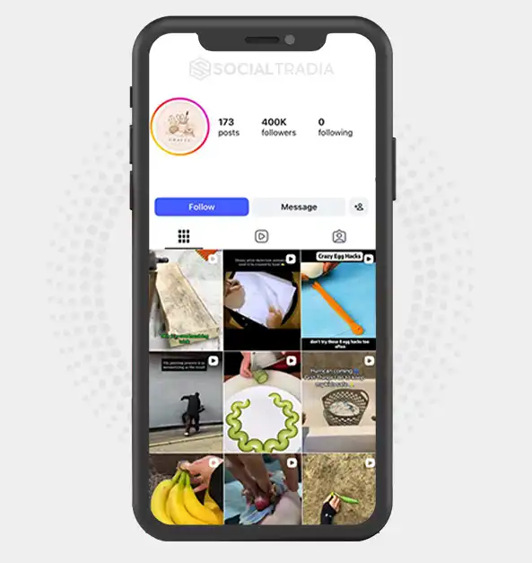 Instagram account SimpleDIYs (400k Followers)
