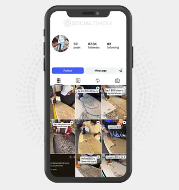 Instagram account Surf Society (87.3k Followers)