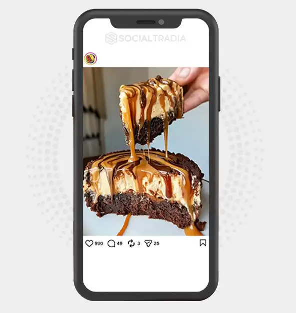 Instagram account TastyFlavors (4.8k Followers)