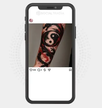 Instagram account TattooFun (2.1k Followers)