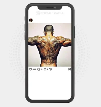 Instagram account TattooGod (3.3k Followers)
