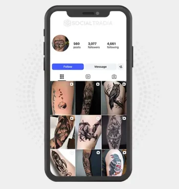 Instagram account TattooMood (3k Followers)