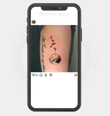 Instagram account TattooMood (3k Followers)