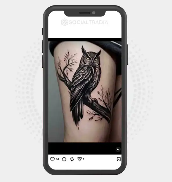 Instagram account TattooMood (3k Followers)