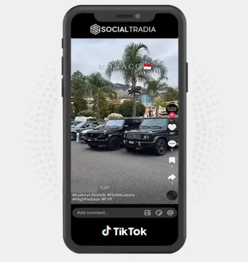 TikTok account The Luxe Club (3.2k Followers)