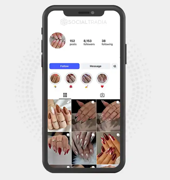 Instagram account The Nail Diary (10.9 k  Followers)