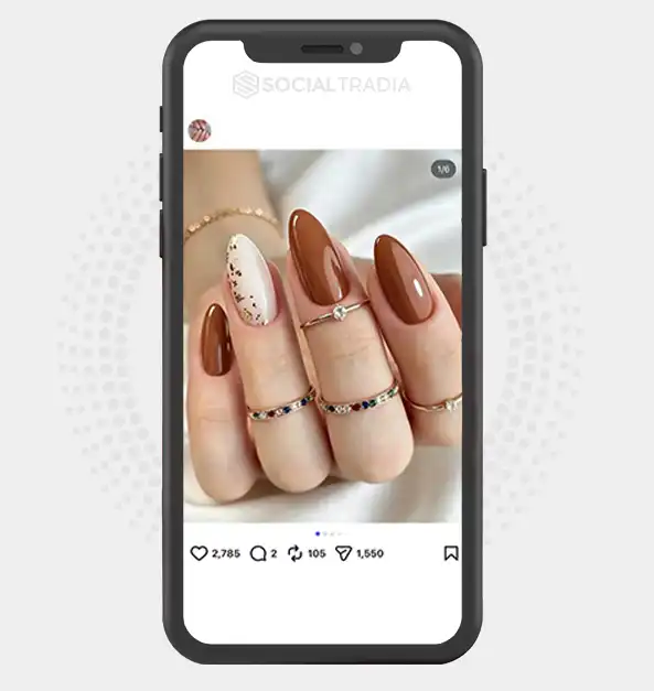Instagram account The Nail Diary (10.9 k  Followers)