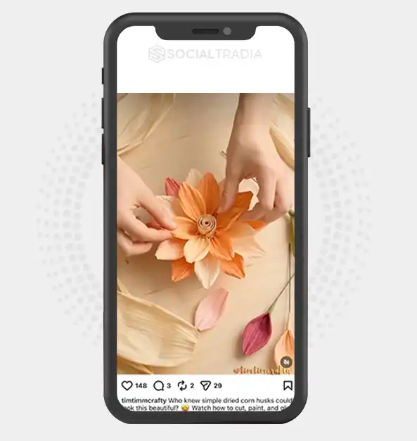 Instagram account timtimmcrafty (20.8k Followers)
