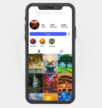 Instagram account Travel Muse (3k Followers)
